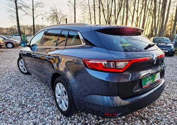 Renault Megane cena 49900 przebieg: 128700, rok produkcji 2018 z Gąbin małe 781